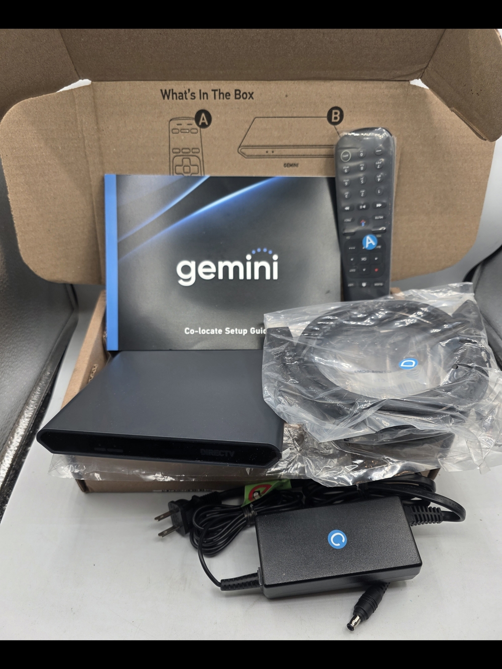 DIRECTV satellite gemini Co-locate Box C71KW-400   Mfg. date: 10/25/23.
